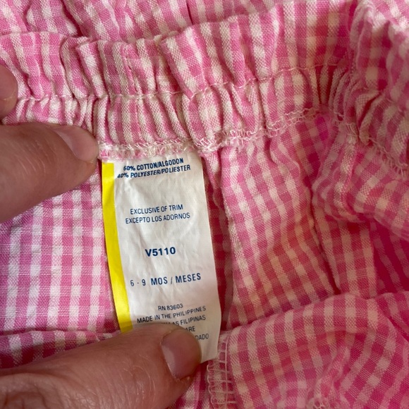 Little Bitty Pink And White Floral Baby Girl Three Piece Set - Picture 3 of 8